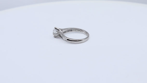 18K White Gold Tdw. 0.96ct Diamond Ring | Diamond Rings Melbourne | Engagement Rings Melbourne | Wedding Rings Melbourne | H&H Jewellery
